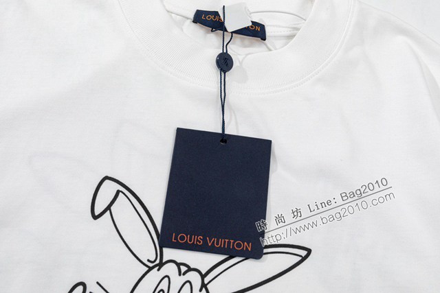 Louisvuitton路易威登Lv專門店2023SS新款印花T恤 男女同款 tzy2886